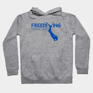 Freediving - Breathless Wonders Await | Freediving | Freediver | Ocean lover | Diver | Apnea Hoodie